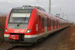 422 583  Dsseldorf  am 16.1.11 als S1 in Dsseldorf-Angermund