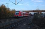 Nachschuß auf den 422 067-9 in Korschenbroich am 13.11.2014