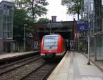 Ein Nachschuss von dem 422 024-0 DB und fuhr durch Aachen-Schanz und fährt in Richtung Aachen-Hbf.