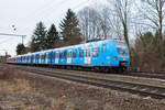  Bahnland Bayern  423 211 kommt am 10.12.2017 in München-Moosach vorbei