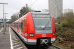 DB S-Bahn Rhein Main 423 417-5 am 06.01.18 in am 06.01.17 in Frankfurt am Main Frankfurter Berg 