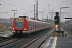 DB S-Bahn Rhein Main 423 399-5 am 12.01.19 in Bad Vilbel Bhf als S6