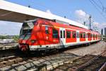 423 751-7 verlässt am 25.05.2019 als S6 von Köln Nippes nach Düsseldorf Hauptbahnhof den Kölner Hauptbahnhof.