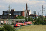 DB Regio 423 261 + 423 247 // Dormagen // 11. Juni 2010