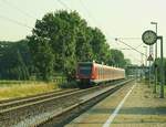 423 314 als S1 nach München Ostbahnhof in Pulling am 19.7.2013.