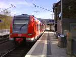 S 12 Au/Sieg - Siegburg - Kln HBF - Dren am 20.04.2008 um 16.30 Uhr im Bahnhof Herchen /Sieg