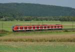 Zu Besuch im Haunetal: 423 175-9 der S-Bahn Mnchen in Fahrtrichtung Fulda.