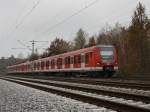 Der 423 588 am 31.10.2009 unterwegs bei Haar (Mnchen).