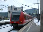 BR 423 als Ersatz fr die Berliner S-Bahn nach Potsdam Hauptbahnhof im Bahnhof Berlin Zoologischer Garten.(1.2.2010)