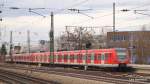 423 659-2 fhrt am 20.03.10 als S7 nach Wolfratshausen in Mnchen-Heimeranplatz ein.