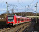 423 361/861 und eine Schwestereinheit als S4 bei der Einfahrt von Kirchseeon auf dem Weg nach Buchenau.