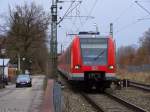 423 115/615 zusammen mit 423 112/612 als S6 auf dem Weg nach Mnchen-Ostbahnhof hier bei Starnberg.