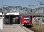 Ausfahrt aus dem S-Bahnhof  Hackerbrcke .