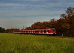 423 578 nach Mnchen Ost am 09.11.2012 bei Mnchen-Feldmoching.