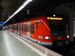 DB Regio S-Bahn Rhein Main 423 884-6 (ReDesign) am 12.07.14 in Frankfurt am Main Hbf Tief