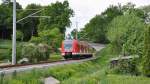 Am 17.05.2015 fährt 423 321-9 als S2 von Altomünster in Richtung Erdweg.