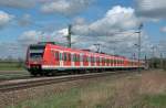 423 166 & 163 am 26.04.15 auf der S1 bei Feldmoching