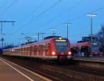 423 253 stand am Morgen des 21.12 als S11 nach Bergisch Gladbach in Köln Deutz.