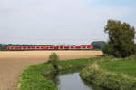 DB Regio 424 xxx + 424 xxx // Aufgenommen zwischen Minden und Bückeburg in Höhe der Landesgrenze NRW / NDS.