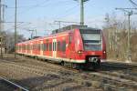 424 004-0 Taufnahme  Lehrte , in Lehrte am 21.02.2011.