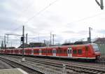 Triebwagen der BR 424 Taufname  Bad Nenndorf , in Lehrte am 22.02.12