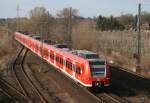 424 515 als S 34443 (Bennemhlen–Hildesheim Hbf) am 11.03.2015 in Rethen (Leine)