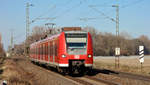425 041 fährt als 38849 (RB 2) nach Mannheim.