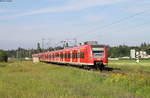 425 068-4 und 425 *** als RB 38865 (Mannheim Hbf-Karlsruhe Hbf) bei Waghäusel 18.5.18