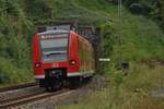 Nachschuß mit Blick auf den Tunnel in Neckarsteinach der sich Hinterburg-Tunnel nennt.