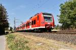  Auf Dienstfahrt ist 425 081-7 gen Düsseldorf Hbf als er mir vor das Objektiv in Kaarst Broicherseite gerät.