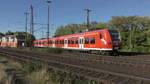 S-Bahn-Zug der BR 425 auf der Linie S7 aus Celle erreicht Lehrte am 27.09.2018.