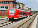 ET 425 656-6 als S1 nach Homburg (Saar) Hbf in Osterburken, 25.05.2019.