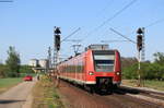 425 084-1 und 425 086-6 als RE 38855 (Mannheim Hbf-Karlsruhe Hbf) bei Waghäusel 22.4.20