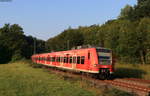 425 311-8 und 425 301-9 als RB 19308 (Tübingen Hbf-Osterburken) bei Großbettlingen 12.8.20