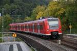 Aus meiner alten Heimat mit in die neue Heimat ist der 425 583-2 gewechselt, früher war er sehr oft auf dem RB 33 Duisburg Hbf - Aachen Hbf anzutreffen...hier verlässt er Neckargerach in