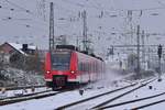 Für die 425er ist der Schnee nichts neues und so verrichten sie zuverlässig ihren Dienst auf der RB27.