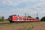 Am Morgen des 03.06.2020 fuhr 425 583-2 zusammen mit dem 425 526-1 als RB 2 (Mannheim Rbf - Karlsruhe Hbf) von Neulußheim kommend über die Rheintalbahn in Richtung Waghäusel, wo sie