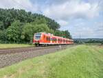 425 646-7 als RB in Richtung Würzburg / Himmelstadt / 17.08.2021