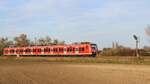 Am 15.11.20 fährt 425 090  Saarlouis  als RB 2 von Biblis nach Mannheim Hbf.