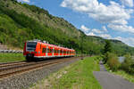 425 626 als RB 58080 (Würzburg Hbf - Gemünden) bei Karlstadt, 12.06.2020