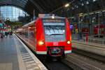 DB Regio 425 126-0 am 06.01.24 in Frankfurt am Main Hauptbahnhof 