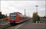 425 519/019 und425 025/525 erreichen als RB42 (RB 20229)  HAARD-Bahn  den Bahnhof Haltern am See.