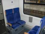 Hier sieht man die erster Klasse einer ET425 die bei der S-Bahn Rhein-Neckar fhrt.