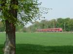 Doppeltraktion Br 425 als RB 48 aus Wuppertal Hbf nach Bonn-Mehlem bei Brhl.