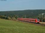 425 802-6 und 426 012-1 als RE 19610 (Singen(Hohentwiel)-Stuttgart Hbf)  bei Mhringen 10.9.09