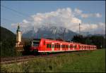 425 647/147 und 426 535/035 sind als RB nach Rosenheim unterwegs.