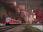 425 134 ist als RB von Saarbrcken Hbf nach Trier Hbf unterwegs.