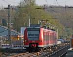 425 572-5 als RB11078 nach Duisburg bei der Ausfahrt in bach-Palenberg 18.4.10