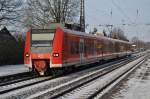 424 536 im Bahnhof Voerde (Niederrhein, KBS 420 )am 31.01.2010