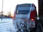 Ein 425 der aus Salzwedel kam fuhr wenig spter wieder nach Salzwedel   Am 02.01.2010 in Stendal.